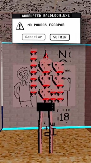 WE KILLED the CORRUPT BALDI in this very WEIRD BALDI'S BASICS 😨 BALDLOON #baldi #memes #roblox #h...
