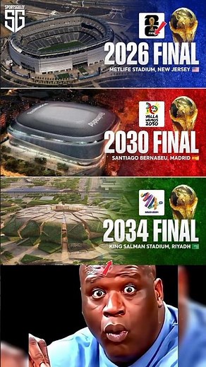 The Next 3 FIFA World Cup Final Venues 🔥 | 2026, 2030, and 2034 Revealed!