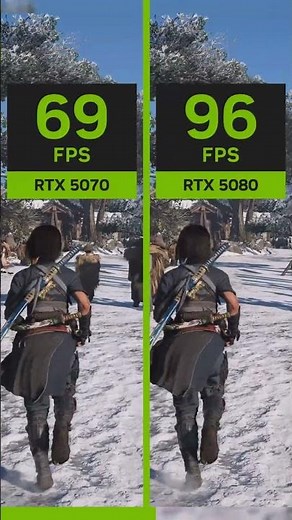 RTX 5070 vs 5080 on Assassin's Creed Shadows!