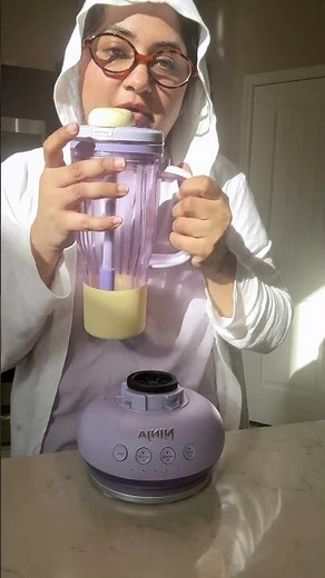 The Ninja Blend Boss is a blender and tumbler in one, so you blend, sip, and go without switching