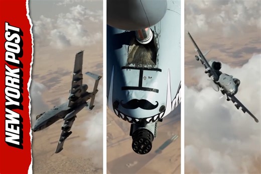 U.S. Air Force deploys A-10 Thunderbolt II attack aircrafts to target boats ambushing ships in the Strait of Hormuz