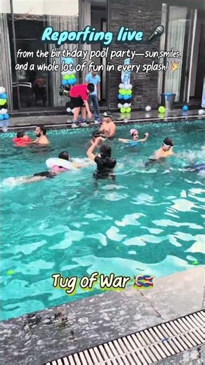 Birthday Pool party || Fun games #kidsbirthday #poolparty #funactivities #fungames #eventplanner