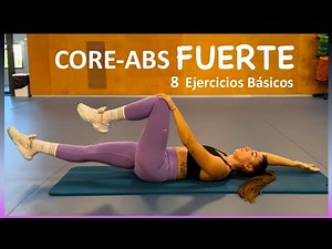 💪 Fortalece tu CORE ABDOMINAL 🧘‍♂️ con estos 8 EJERCICIOS FÁCILES ✋