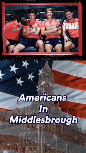 THE AMERICANS ARE TAKING OVER MIDDLESBOROUGH 🇺🇲