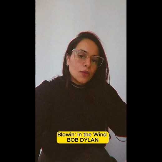 Blowing in the wind - Bob Dylan
