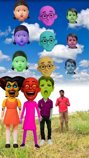 Scary Teacher 3D, Dancing Baldi Pink, Blue, Green &Me Correct Head Matching #shorts​ #scaryteacher3d