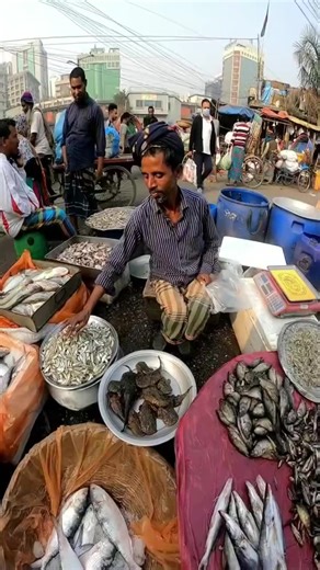 Amazing alien fish market #reels #reelsfb #fishmarket | Different city