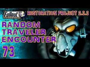 Fallout 2 - Random Traveler who tells you map locations - Part #73