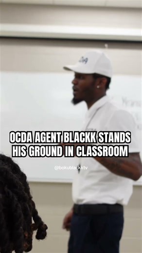 AGENT BLACKK STOOD HIS GROUND 😱 #fyp #viral #shorts #gonewrong #ocda #bokublackk #agentblackk