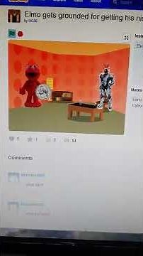 Scratch Animated - Elmo Gets Grounded For Getting His Nickel (Scratch Version)