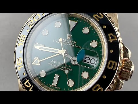 Rolex GMT-Master II 116718LN Rolex Watch Review