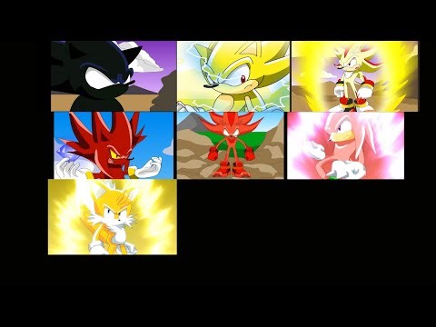 Every Transformation In Sonic: Nazo Unleashed DX