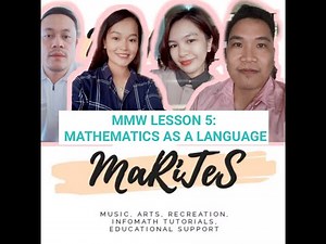 MATHEMATICS IN THE MODERN WORLD: MATHEMATICS AS A LANGUAGE