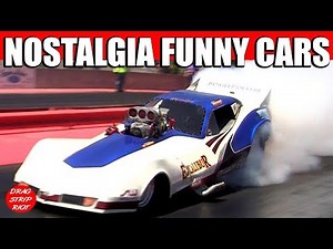 Nostalgia Funny Cars Drag Racing