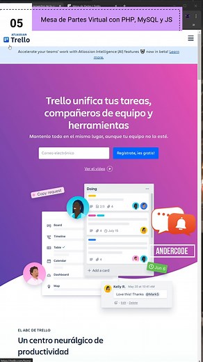 Mesa de Partes Virtual con PHP, MySQL y JS - 5 Curso Completo en el enlace de mi perfil #shorts #AnderCode #motivation #developer #dev #Programacion #PHPDevelopment #TechEducation | AnderCode