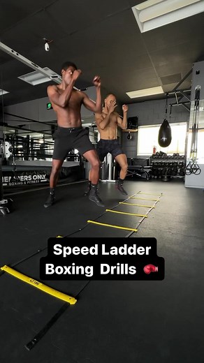 2.7K views · 44 reactions | 4 easy to follow speed ladder boxing drills! ✅ #boxing #mma #speedladder #agility #muaythai #footwork | plantbasedboxer | Facebook