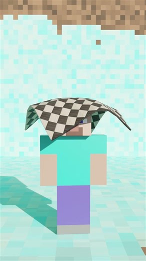 Minecraft Steve vs Falling Block! 😱