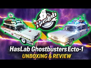 *NEW* HasLab Ghostbusters Ecto-1 Deluxe Unboxing & Review (Ecto-1A) | Ultimate Collector Vehicle