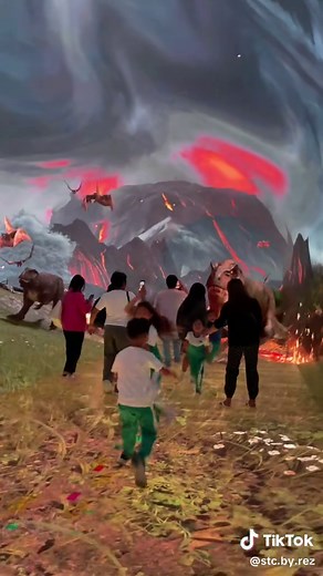 Visit the Space & Time Cube Museum with Dinosaurs!