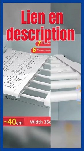 Organisateur de Placard Extensible – Gagnez de la Place avec cette Étagère Réglable Ingénieuse !