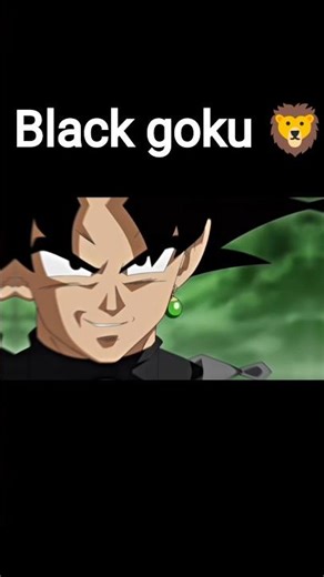 black goku editing 🦁 for God 💯 #anime #blackgoku #edit