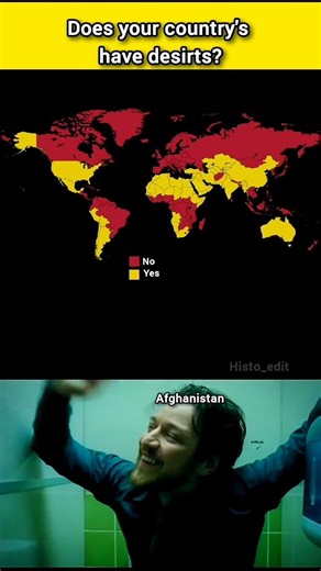 Does your country's have desirts? #map #mapping #geography