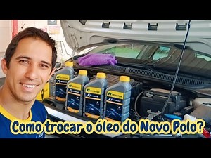 🔴TROCA DE OLEO NOVO POLO - COMO FAZER UMA TROCA SEGURA APRENDA DO JEITO CERTO