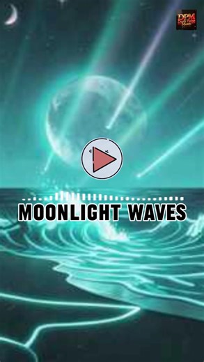 Moonlight Waves - smooth EDM chill track - #music #shorts #shortvideo #shortfeed