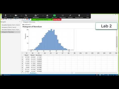 Lab2 Linear Combination of Random Variables