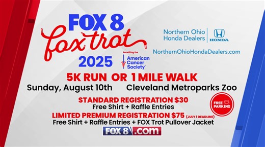 2025 FOX 8 FOX Trot is nearly here: Register today