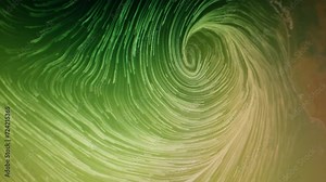 Vortex over Pacific Pixels visible Moving camera shot of a computer screen. Weather wind satellite view map. Precipitations, temperatures, air pressure.