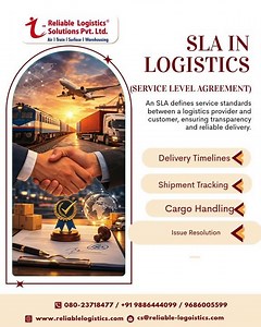 SLA in Logistics Explained | How Reliable Logistics Ensures On-Time Delivery