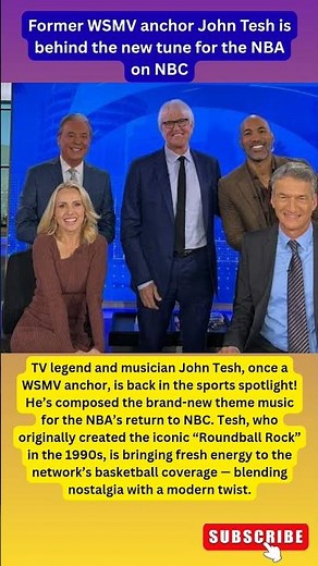 John Tesh Brings the Beat Back! New NBA on NBC Theme Revealed