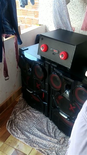 caixas lg projeto top cm9740 xboom