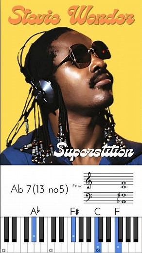 Learn These Chords: Superstition by Stevie Wonder 🎹