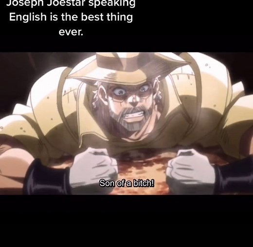 Joseph Joestar English Moments Compilation