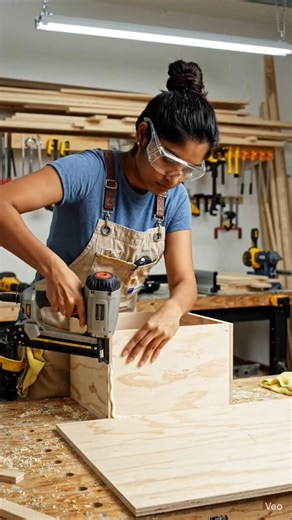 Wooden Ice Chest / Cooler Box Making #viral #diy #trending #woodworking #youtubeshorts #love #diy😍😊👍