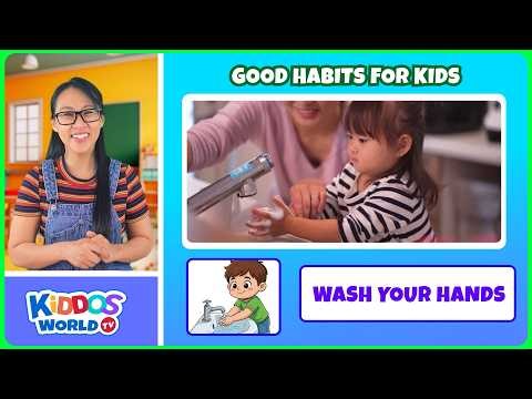 Teaching Good Habits for Kids | Learning Good Behavior with Miss V