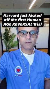 Harvard just got FDA approval to REVERSE aging in humans