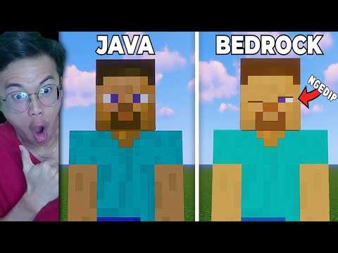 IT TURNS OUT THESE ARE 91 Differences Between JAVA and BEDROCK THAT YOU NEVER NOTICED!!!