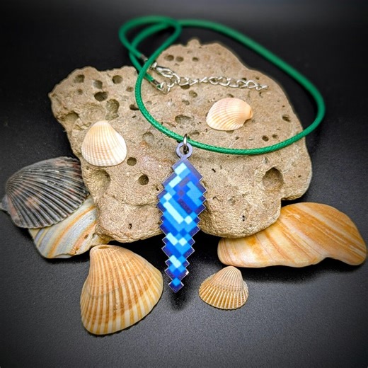 Mermaid Pendant Necklace - Stardew Valley - Etsy