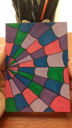 Halloween Series 🎃🕸️ | Colorful Spider Web Art | Part 11 #shorts