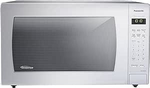 Panasonic NN-SN936W Countertop Microwave with Inverter Technology, 2.2 Cubic Foot, 1250W, White