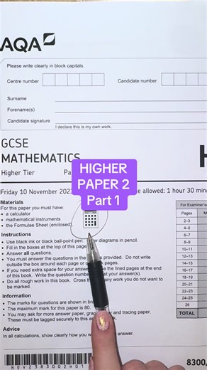 Mastering GCSE Higher Paper 2: Key Strategies and Tips