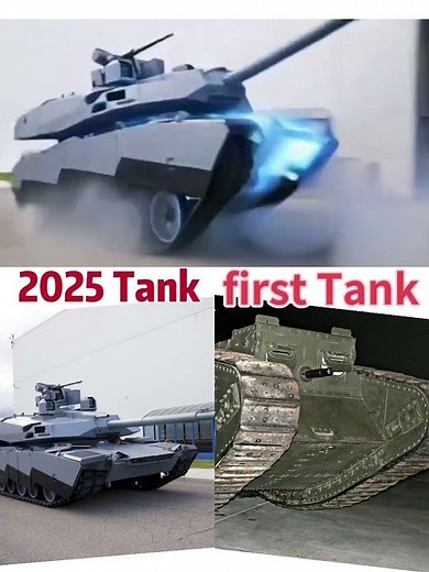 Tank Evolution: From First to Future #tank #first #tank2025 #evolution #transformation #futuretech