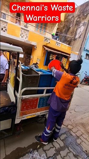 Chennai Waste Management | segregation | garbage collection song | home collection #garbagetruck