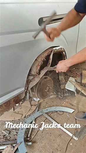 511K views · 9.7K reactions | Rusty Van Restoration #mechanic #mechanicjack #rusty #restoration #craftsmanship #oldschool | Mechanic Jack's team | Facebook