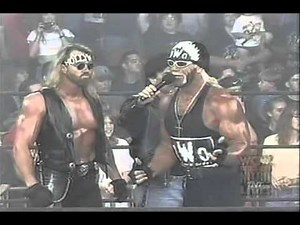 WCW Monday Nitro 10-8-98 nWo Hollywood promo Hogan Bischoff and Disciple