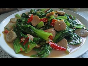 Delicious stir-fried bok choy recipe ❗suitable for sahur or breaking fast menu
