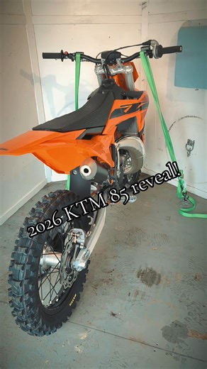 2026 KTM 85 SXF reveal! Ready for the 2026 season! #ktm #dirtbike #motocross #supercross #outdoors @Seth M